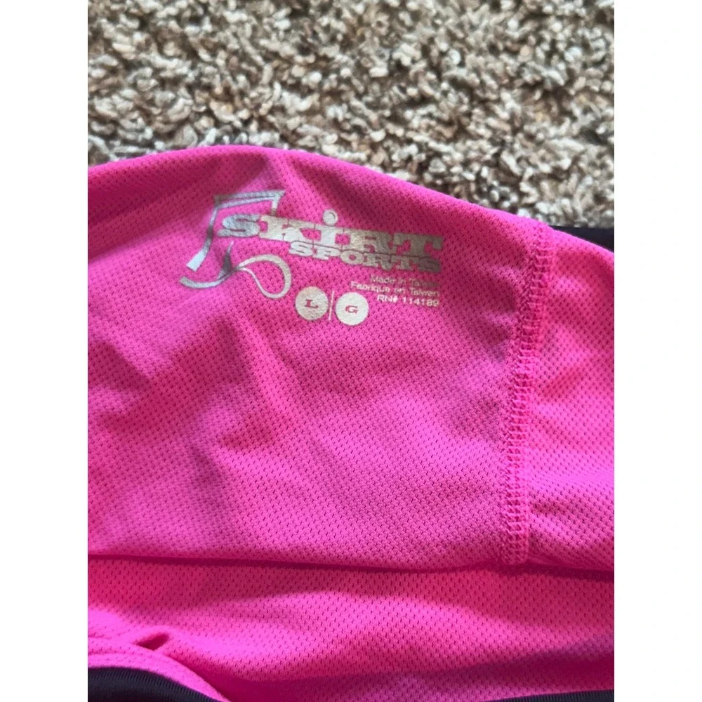 Skirt Sports Womens Gym Girl Ultra Skort Black Pink Running Tennis Skirt Large
